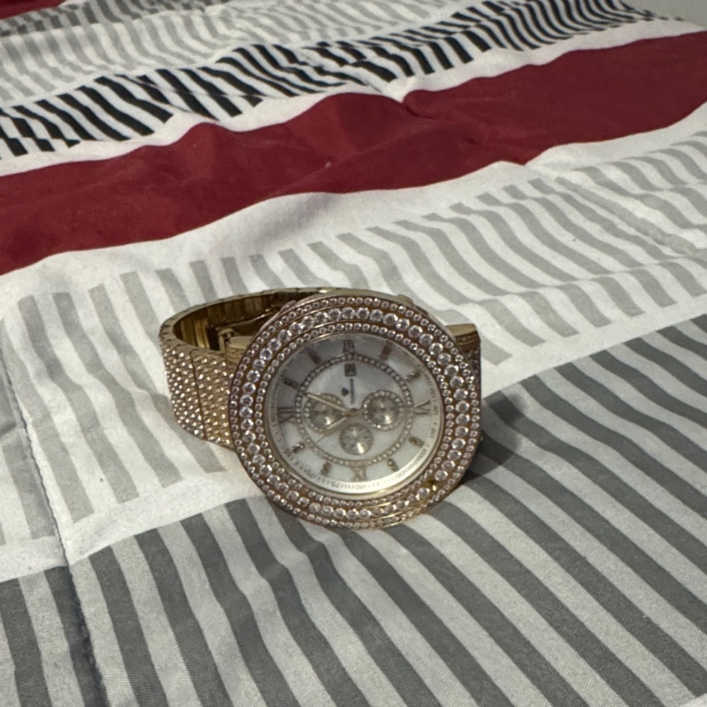 Gold and Silver Men's Watch